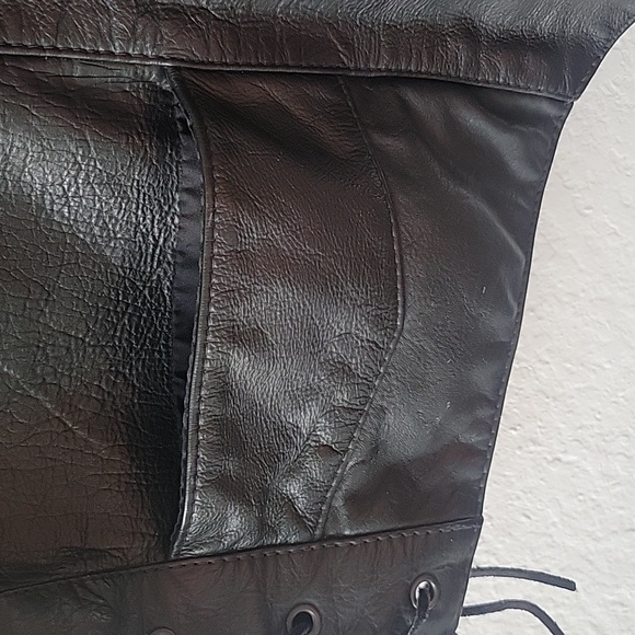 Vintage Harley Davidson vest Route 66 size 48 - Picture 8 of 9